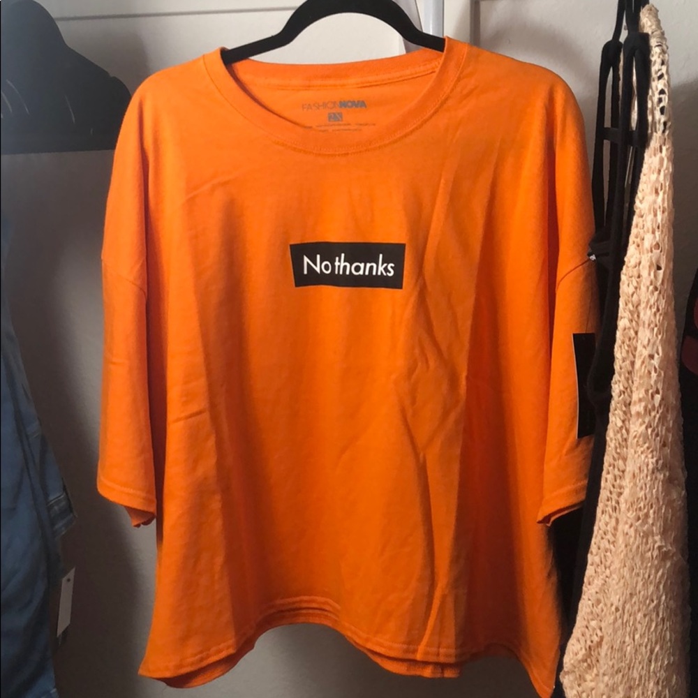 Orange crop T-shirt